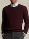 Ralph Lauren Herren Langarmshirt Burgundisch