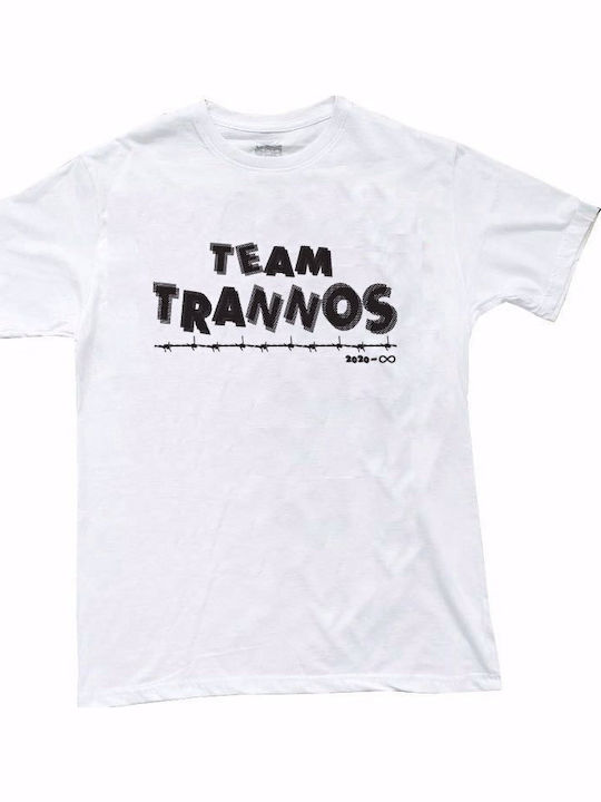 Bad Boy Bb X Trannos Ανδρικό T-shirt Κοντομάνικο Λευκό Bad Boy Bb X Trannos Ανδρικό T-shirt Κοντομάνικο Λευκό