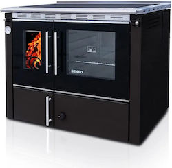 Senko C-35 Premium Metallisch Holzofen Kaminofen mit Ofen 35kW Bordeaux Senko C-35 Premium Metallisch Holzofen Kaminofen mit Ofen 35kW Bordeaux