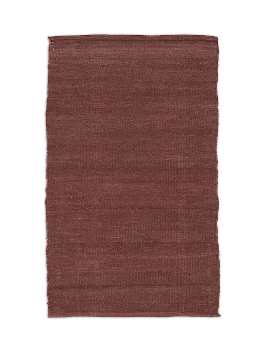Koulis Carpets Rodos Set Sommer Schlafzimmer-Teppichsets Baumwolle Burgundisch 0018-00035-070 3Stück