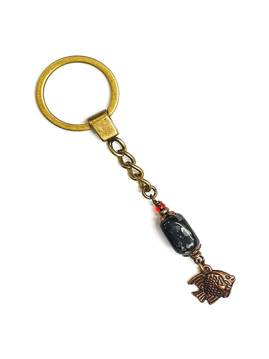 Roloi Komboloi Keychain Gri