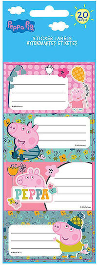 Peppa Pig Notebook Labels