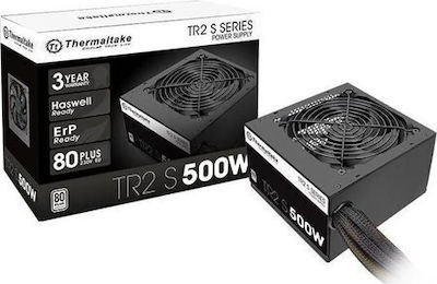 Thermaltake TR2 S 500W Черно Компютърно захранване Пълен кабел 80 Plus Standard