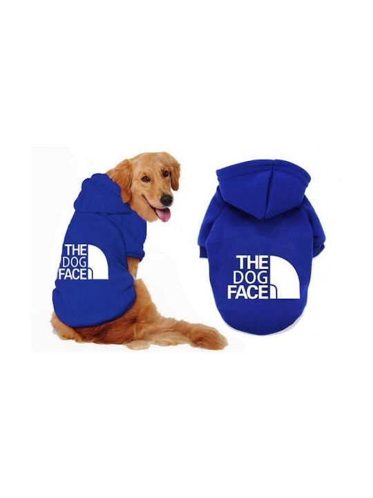 Value Imports Sweatshirt Hund in Blau Farbe 25cm.