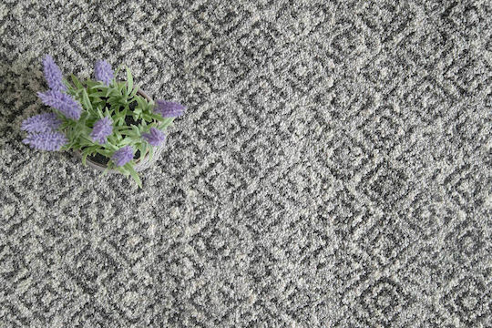 Decostar Modern Bedroom Rugs Set Gray DE172305 3pcs