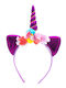 Kids Headband Hairacc-10656 with Unicorn Purple