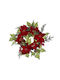 Iliadis Christmas Decorative Alexandrian Poinsettia 2pcs