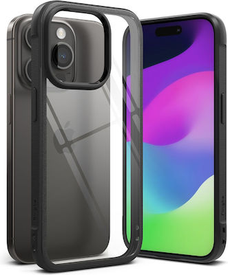 Ringke Fusion Bold Back Cover Black (iPhone 15 Pro)