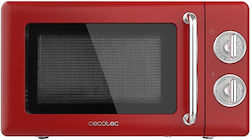 Cecotec ProClean 3110 Retro Microwave Oven with Grill 20lt Red