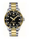 Tissot 1000 Мъжки Часовник На Батерия Със Сребриста Стоманена Гривна