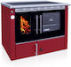 Senko C-25 Premium Metallisch Holzofen Kaminofe...