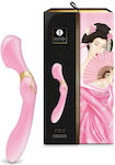 Shunga Dublu Vibrator 27cm Roz