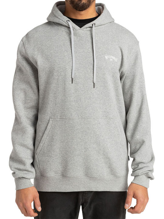 Billabong Arch Men's Sweatshirt with Hood Gray