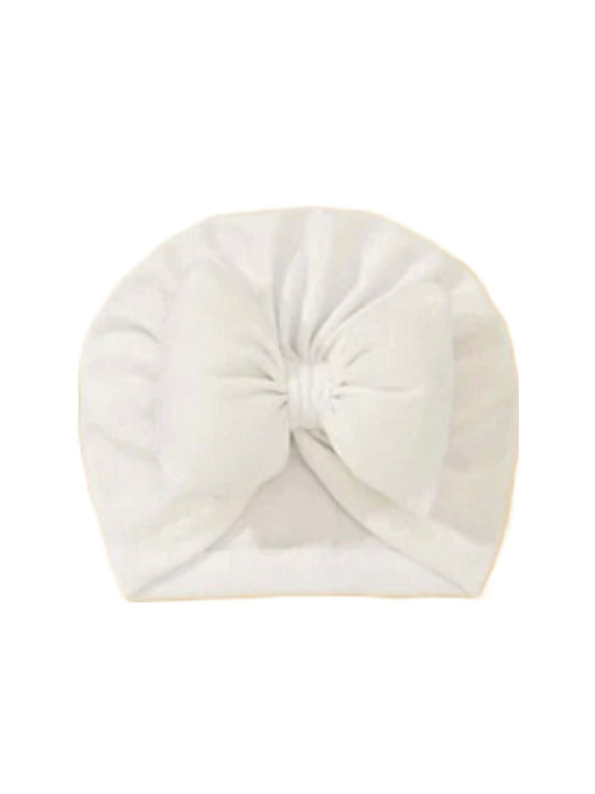 TakTakBaby Turban in Weißer Farbe
