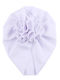 TakTakBaby Turban in Weiß Farbe