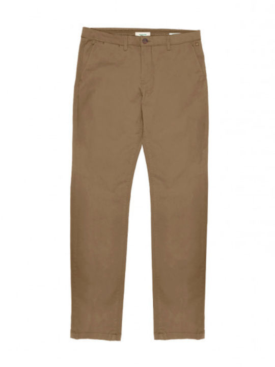 Rebase Men's Trousers Elastic Brown RCP-007