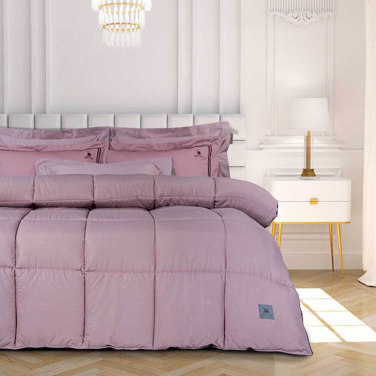 Greenwich Polo Club Duvet Single with Hollowfiber Filling 160x240cm 3419 Nude 550 GSMGsm 9 togs Togs