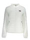 Women's Short Puffer Jacket for Spring or Autumn White 832649