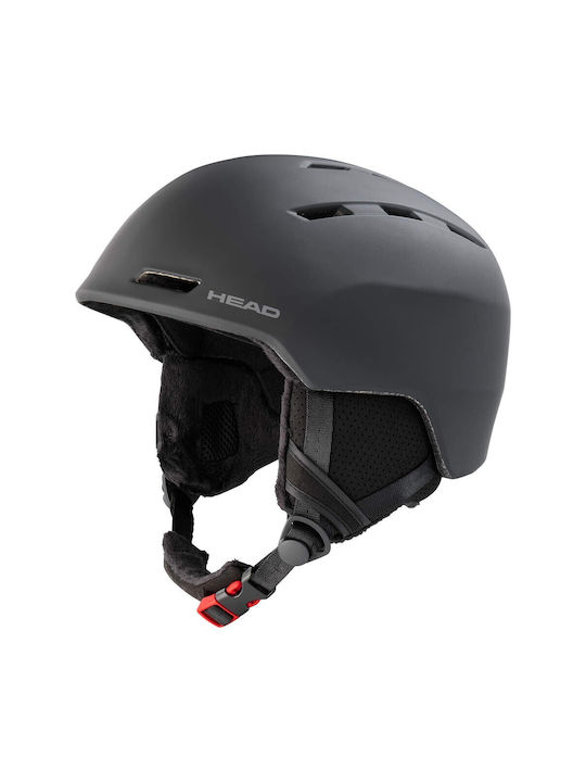 Head Vico Ανδρικό Κράνος για Σκι & Snowboard σε Μαύρο Χρώμα