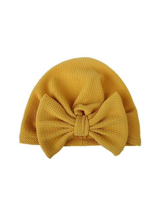 TakTakBaby Kids Turban Yellow 1pc