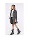 Evita Girls Coat Black