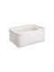 Butlers Тъкан Кутия за съхранение Бял 27x20см 1бр