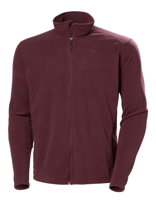 Helly Hansen Men's Fleece Cardigan Burgundy