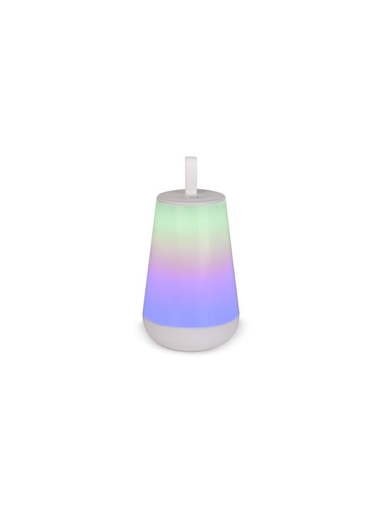 Rabalux De Masă Decorativă Lampă cu Iluminare RGB LED Alb