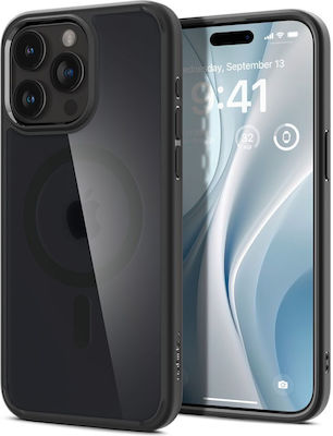 Spigen Ultra Hybrid MagFit Umschlag Rückseite Silikon / Kunststoff 2mm Frost Black (iPhone 15 Pro Max)