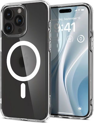 Spigen Ultra Hybrid MagFit Back Cover Frost Clear (iPhone 15 Pro)