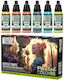 Green Stuff World Paint Modellbau Farbset in Gr...