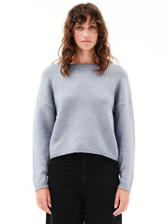 Emerson Damen Langarm Pullover Blau