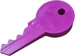 Wedge Plastic Door Stopper Purple