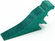 Wedge Plastic Door Stopper Green