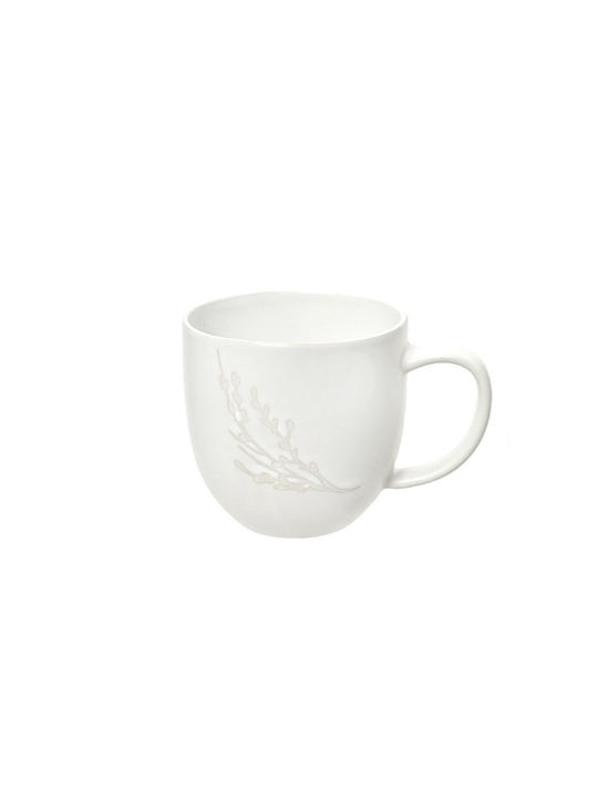 Ceramic Cup White 320ml