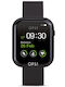 OPS! Objects Call Smartwatch με Παλμογράφο (Μαύρο)