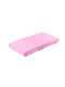 Sensillo Baby Sheet Crib Flannel Pink 140x70cm