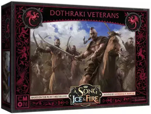 Game Expansion A Song Of Ice And Fire - Targaryen Dothraki Veterans 14+ Years Old (EN) Cool Mini Or Not