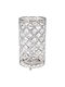Koopman Laterne Metallisch Silber 11x20x20cm 1Stück