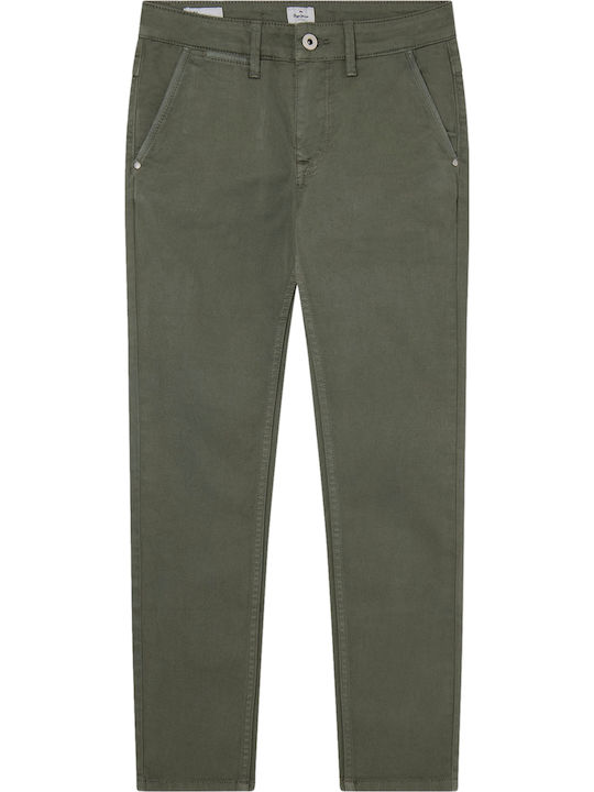 Παιδικό Παντελόνι Chino Χακί GREENWICH