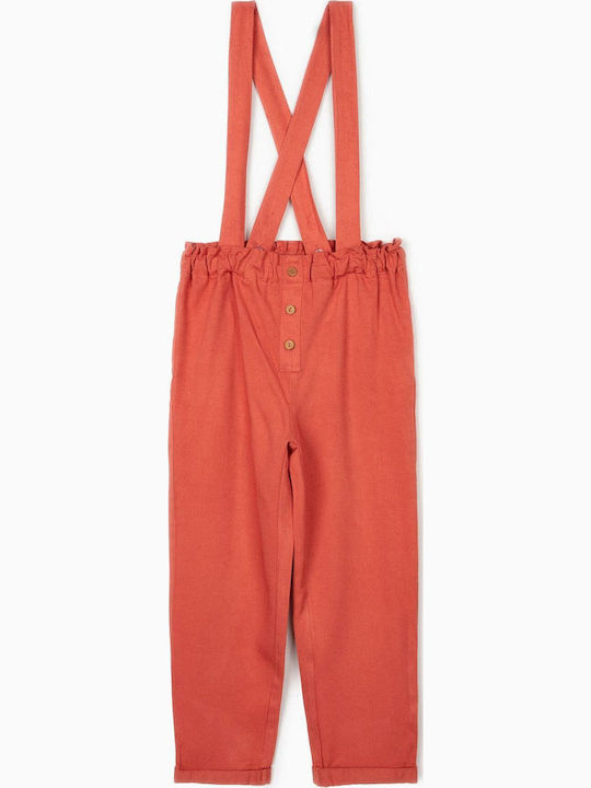Kinder Schlaghose Stoff Orange
