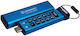 Kingston IronKey Keypad 200C 128GB USB 3.2 Stick cu conexiune USB-C Albastru