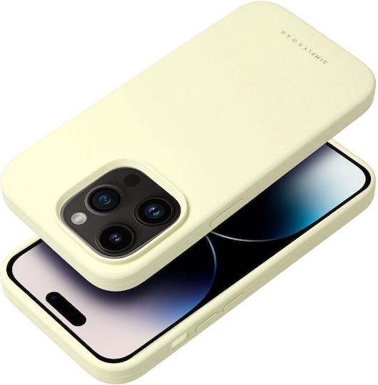 Roar Cloud-skin Back Cover Silicone Yellow (iPhone 15)
