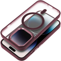Matte Mag Cover Burgundy (iPhone 15 Plus)