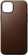 Nomad Modern Back Cover Piele 1.1mm Maro (iPhon...