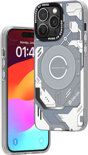 Devia Series Back Cover Μαγνητικό Γκρι (iPhone 15 Pro)