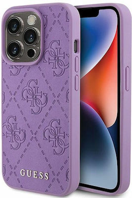Guess Back Cover Purple (iPhone 15 Pro)