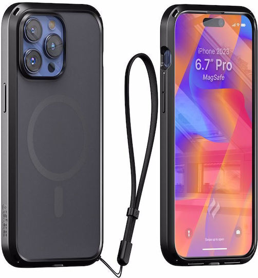 Catalyst Influence Back Cover Πλαστικό 2mm Μαύρο (iPhone 15 Pro Max)