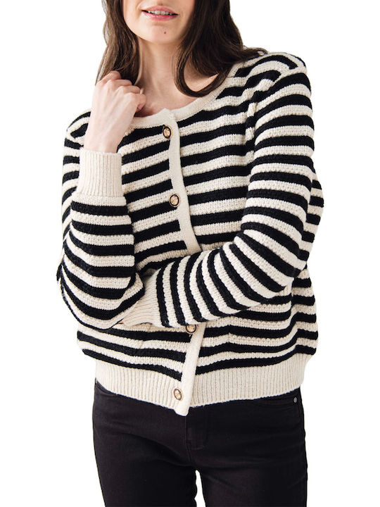 C'est Beau La Vie Women's Knitted Cardigan Black