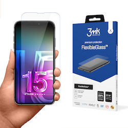 3MK FlexibleGlass Tempered Glass (iPhone 15 Pro)